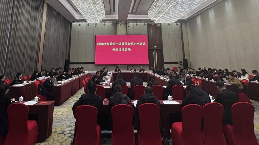 政协汉寿县第十届委员会第六次会议开展分组讨论